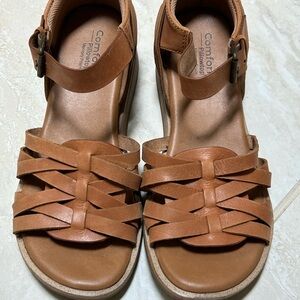 Comfortiva pillow top memory foam sandals style Marina